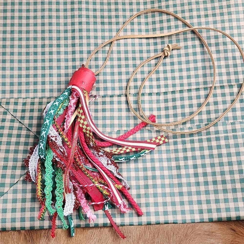 Handmade Tassel Necklace Holiday Style